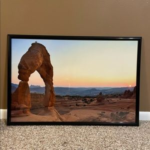 Framed 20” x 30” Print of the Delicate Arch